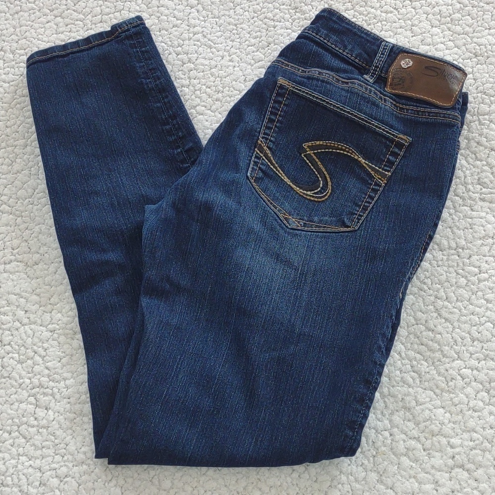 Silver Suki Jeggings Size 30